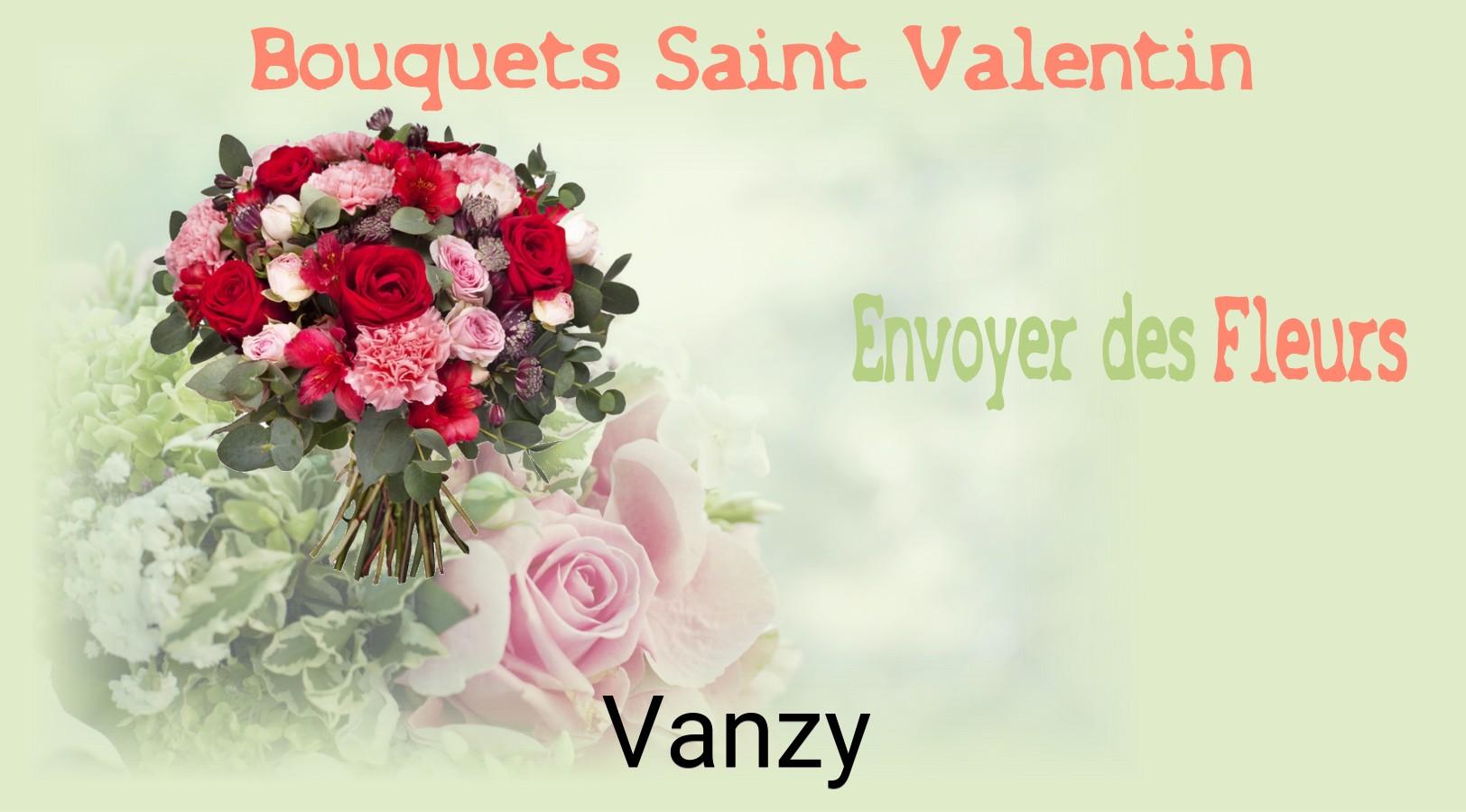 Roses de Saint-Valentin livrées à Vanzy